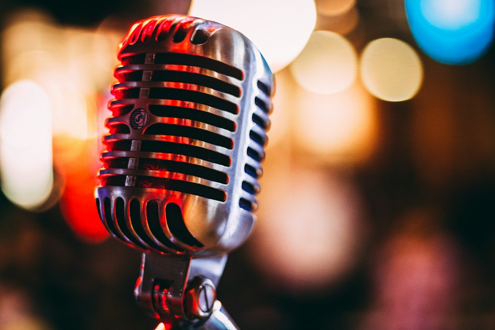 Singer close up